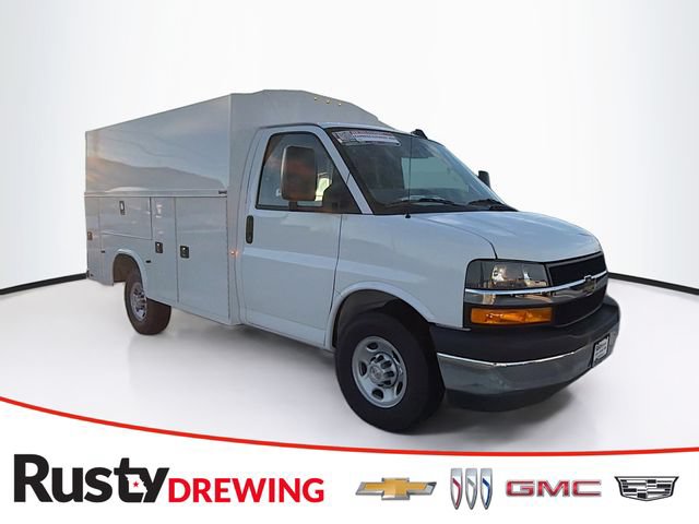 New 2025 Chevrolet Express 3500 w/ Power Convenience Package RWD image 1