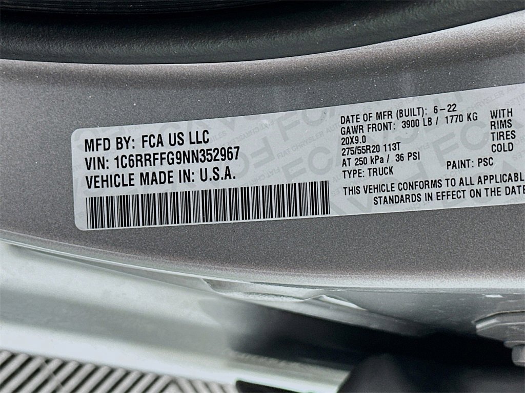 Used 2022 RAM 1500 Big Horn image 29