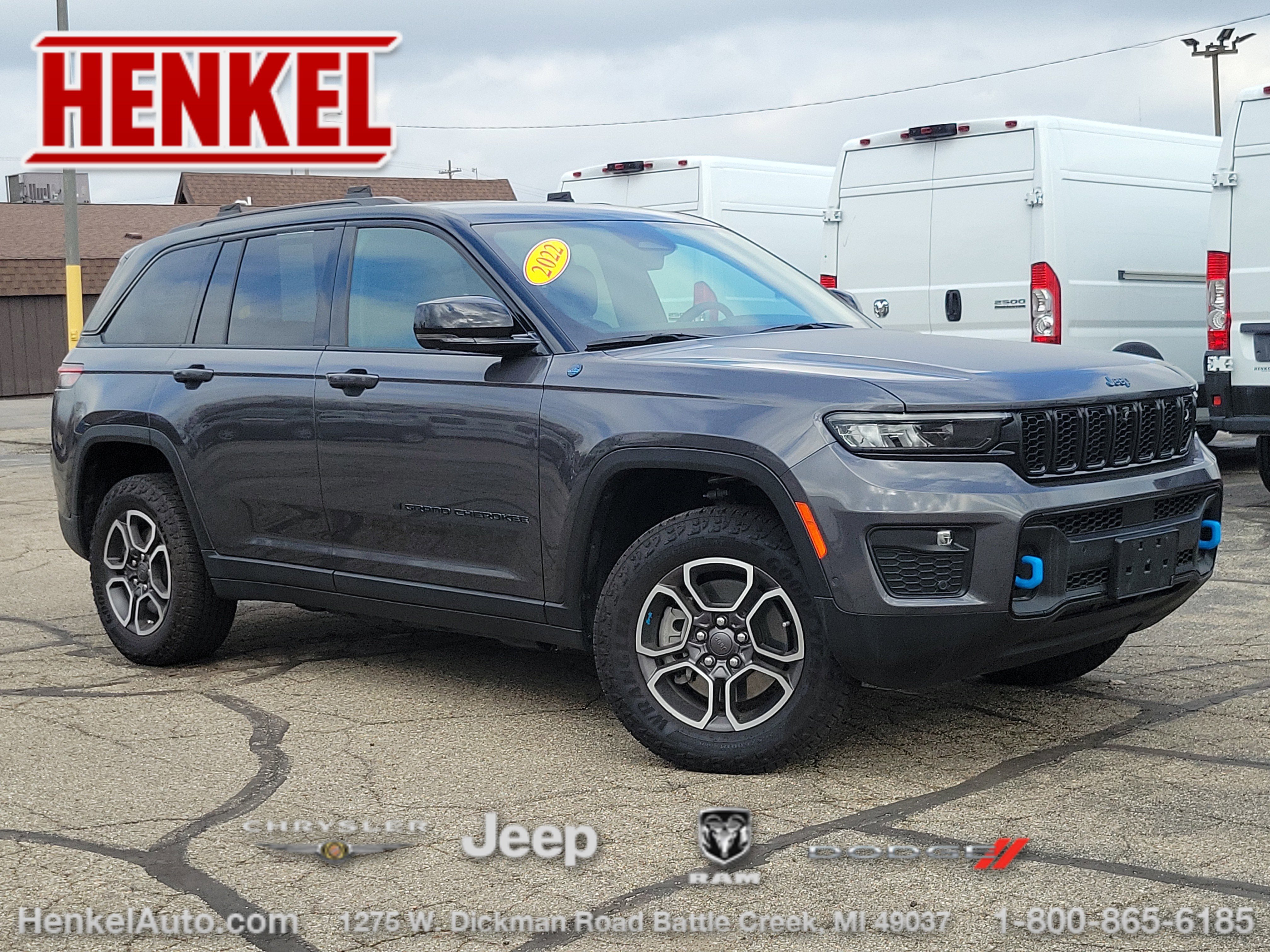 Used 2022 Jeep Grand Cherokee Trailhawk w/ Advanced Protech Group II image 1