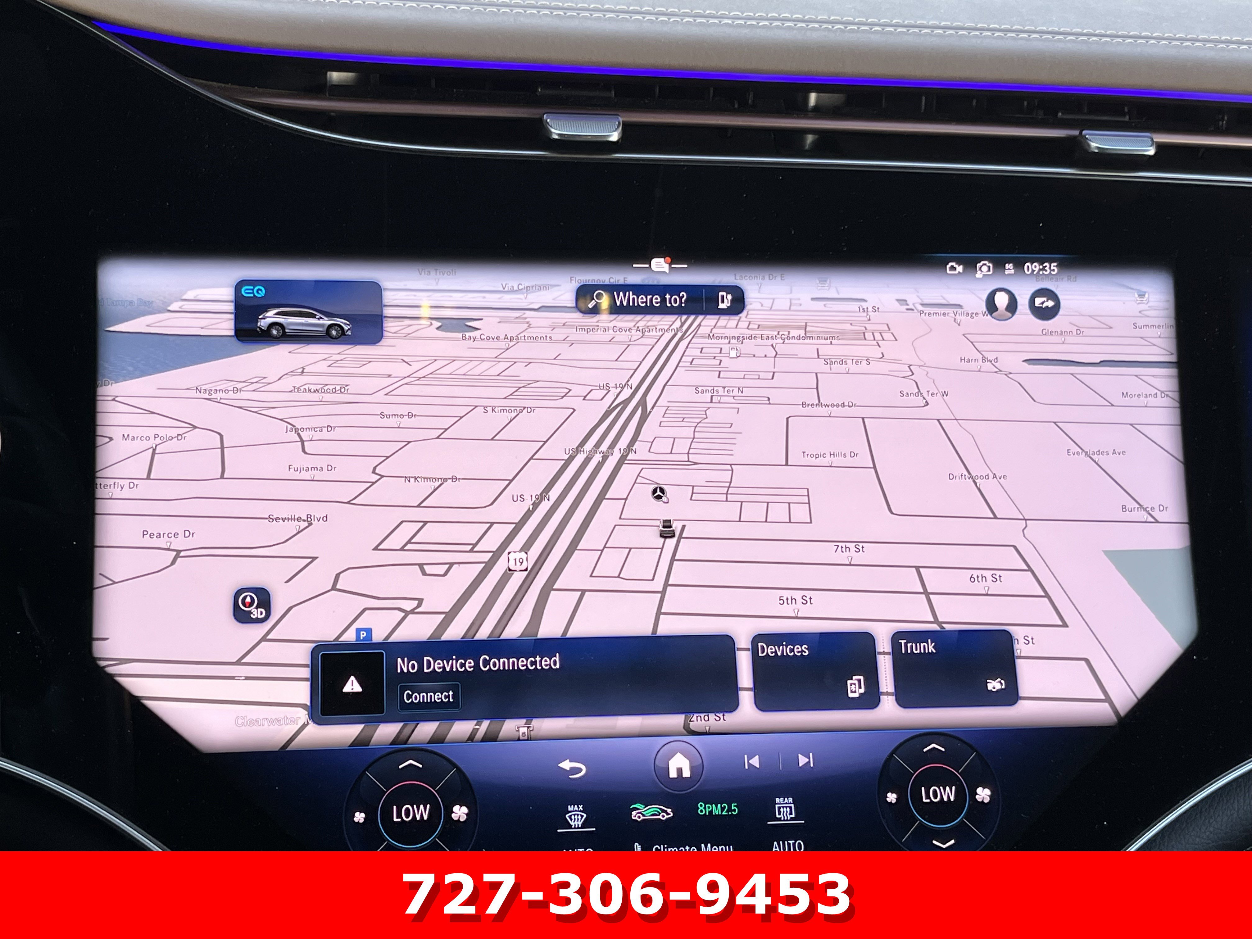 Used 2023 Mercedes-Benz EQS 580 4MATIC SUV image 3