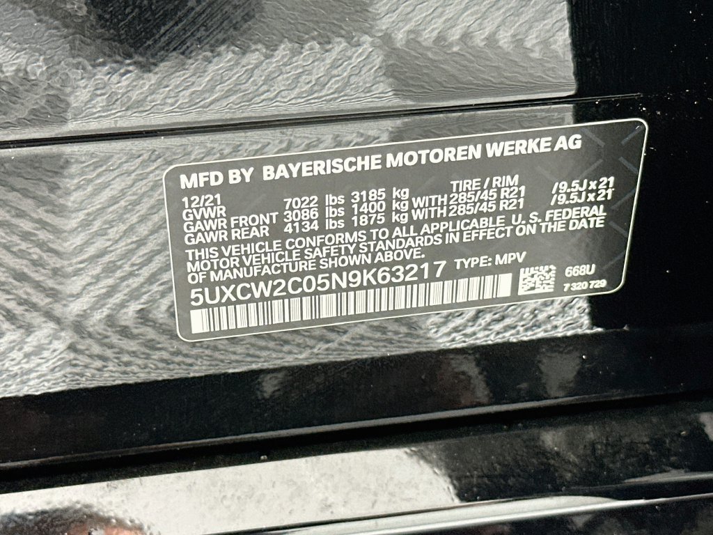 Used 2022 BMW X7 xDrive40i w/ Premium Package AWD/4WD image 36