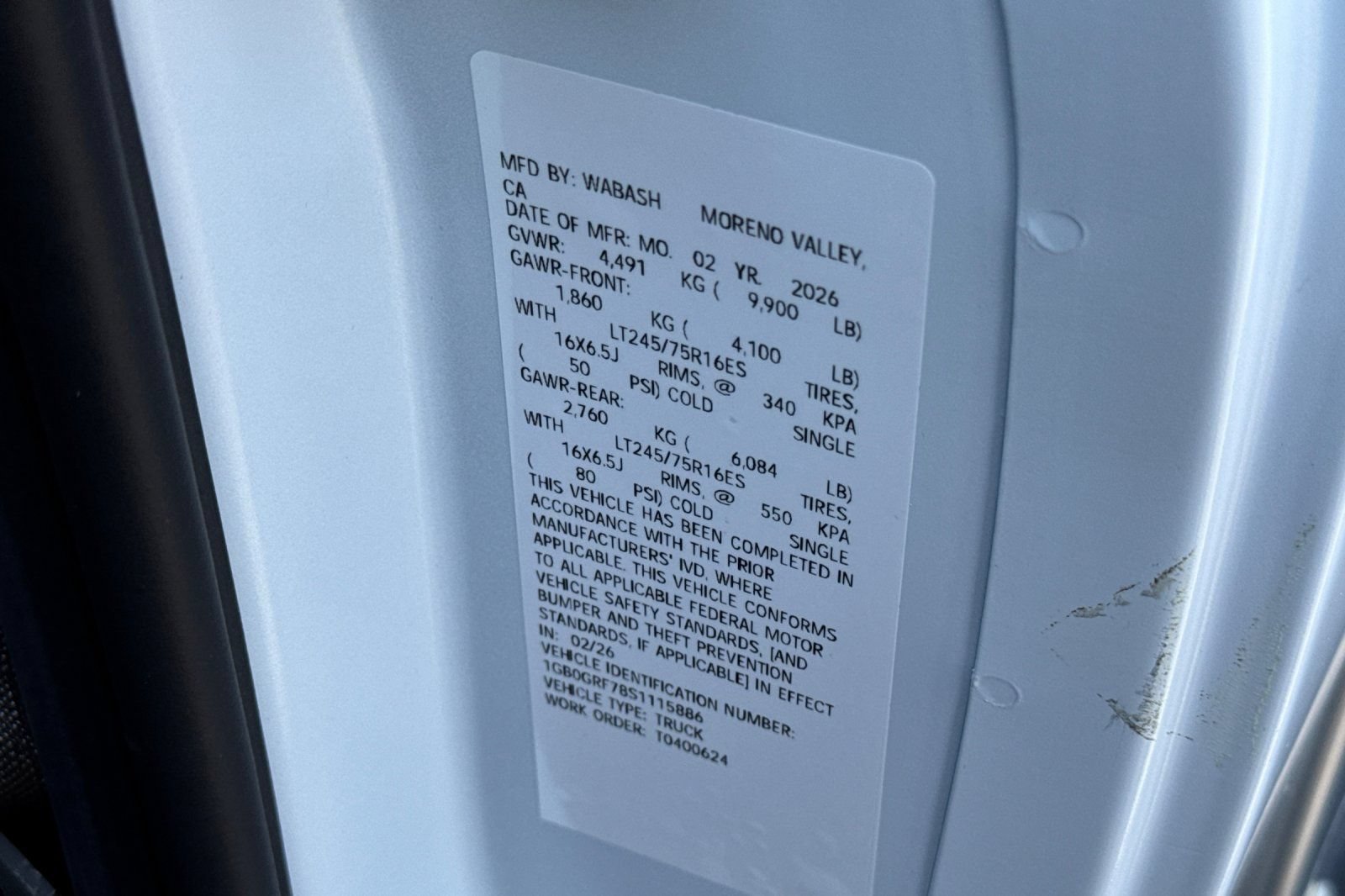 New 2025 Chevrolet Express 3500 w/ Power Convenience Package RWD image 24