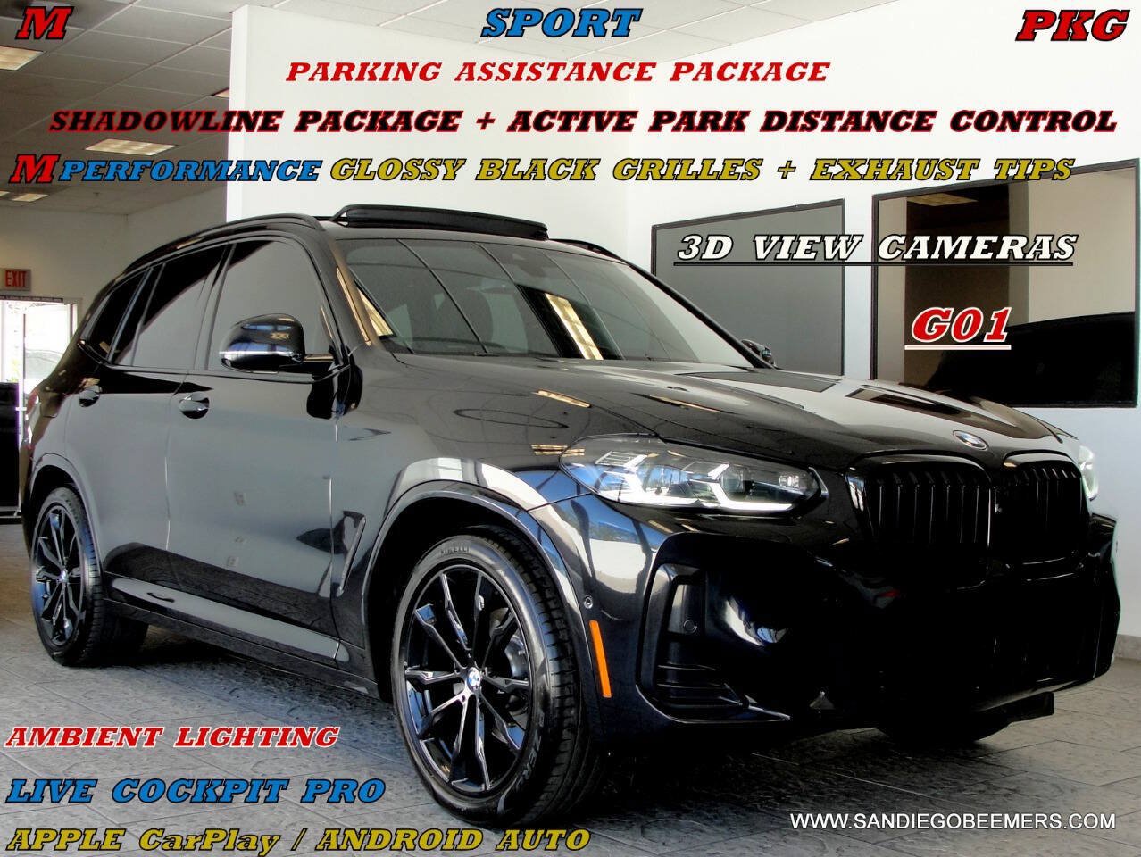 Used 2023 BMW X3 sDrive30i w/ M Sport Package RWD image 1