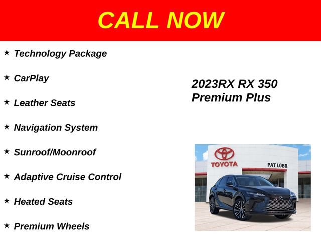 Used 2023 Lexus RX 350 Premium Plus w/ Cold Area Package FWD image 38