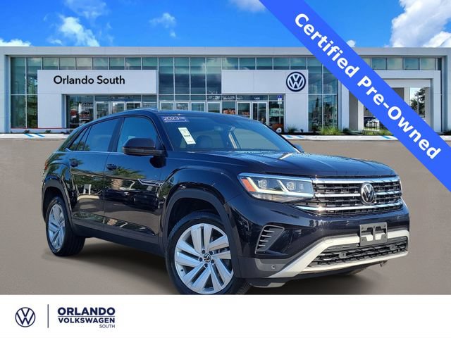 Certified 2023 Volkswagen Atlas Cross Sport SE w/ Panoramic Sunroof Package AWD/4WD 360° Tour