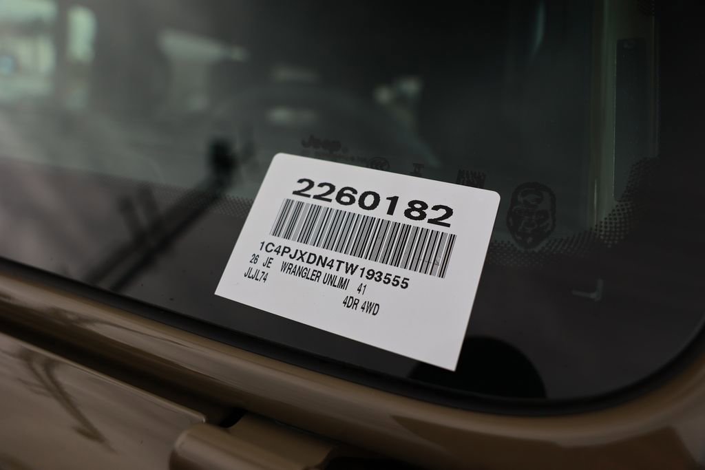 New 2026 Jeep Wrangler Sport S image 36