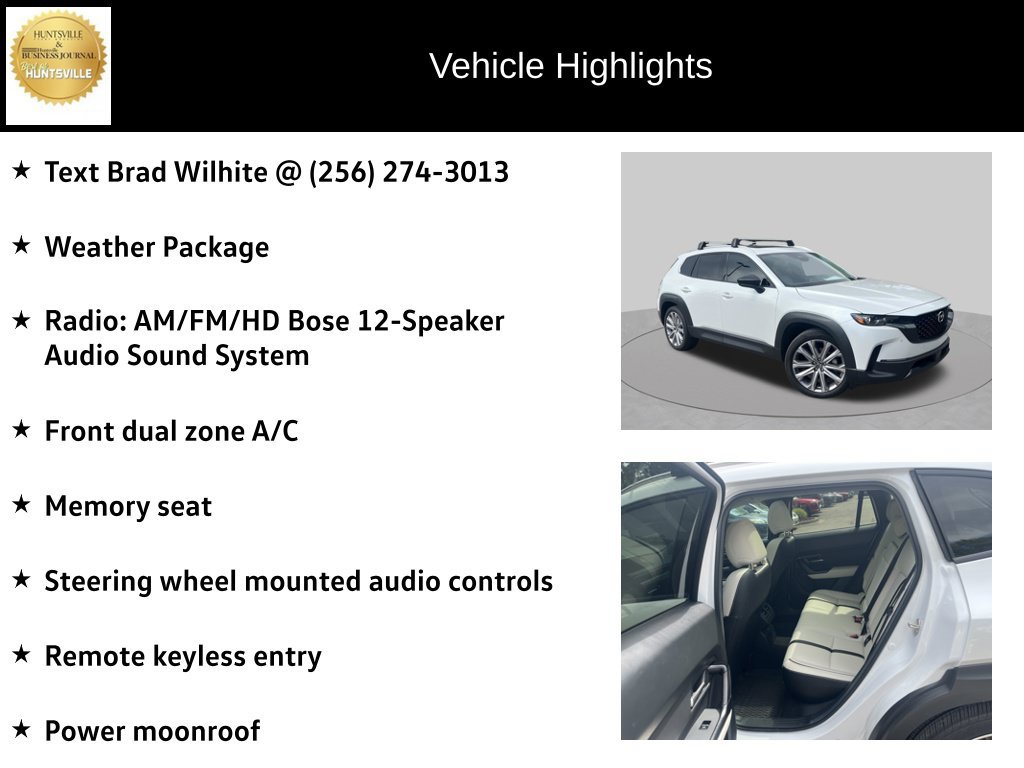 Certified 2026 MAZDA CX-50 AWD 2.5 S w/ Weather Package image 7
