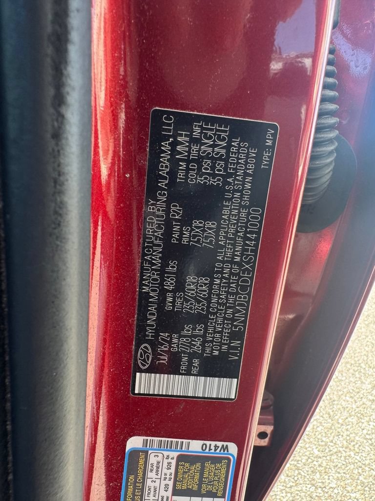 Used 2025 Hyundai Tucson SEL AWD/4WD image 29