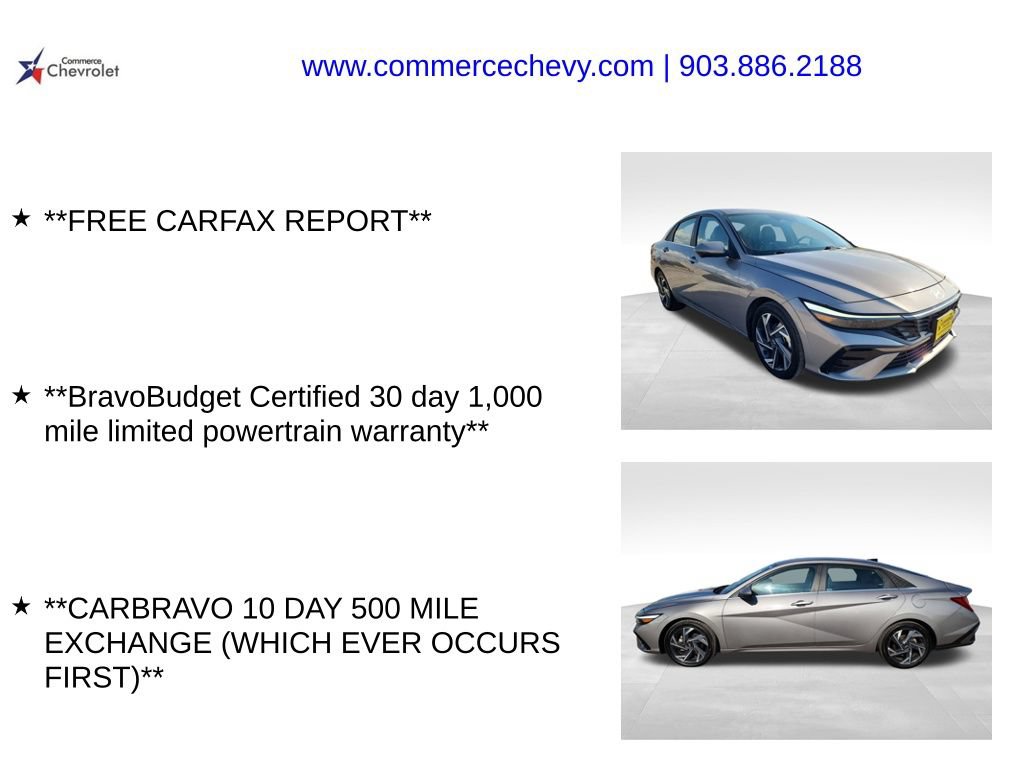 Used 2024 Hyundai Elantra Limited FWD image 5