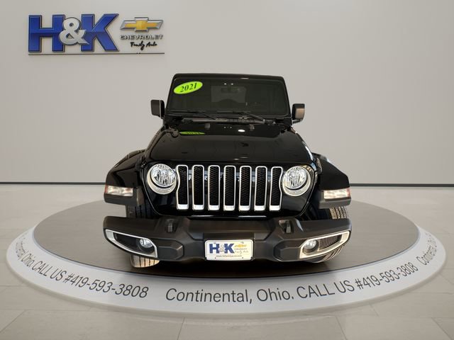 Used 2021 Jeep Wrangler Unlimited Sahara w/ Uconnect 4C Nav & Sound Group image 2
