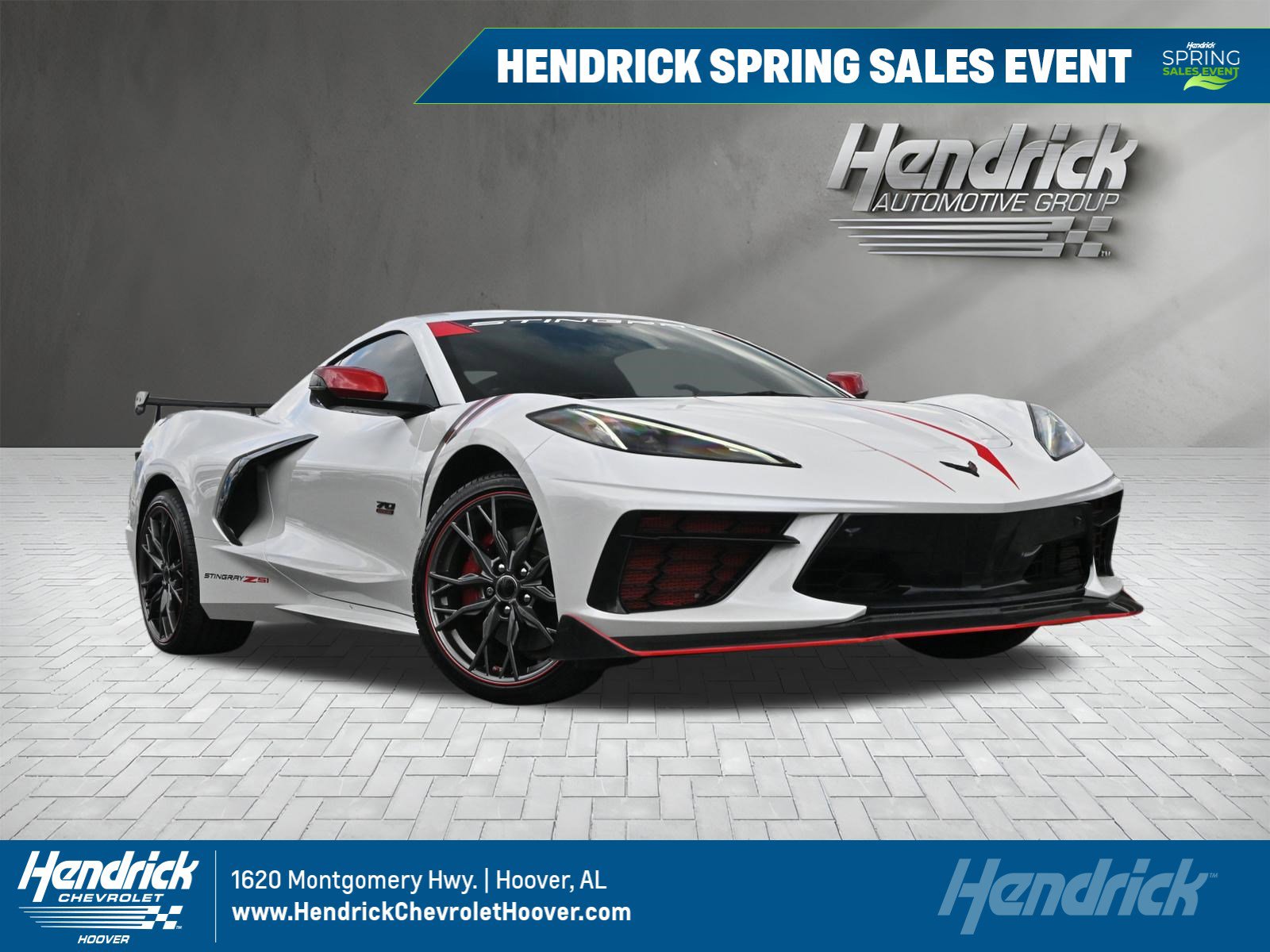 Used 2023 Chevrolet Corvette Stingray Premium Cpe w/ Z51 Performance Package image 1