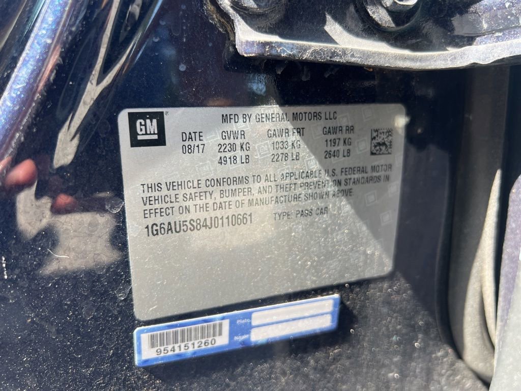 Used 2018 Cadillac CTS Vsport RWD image 14