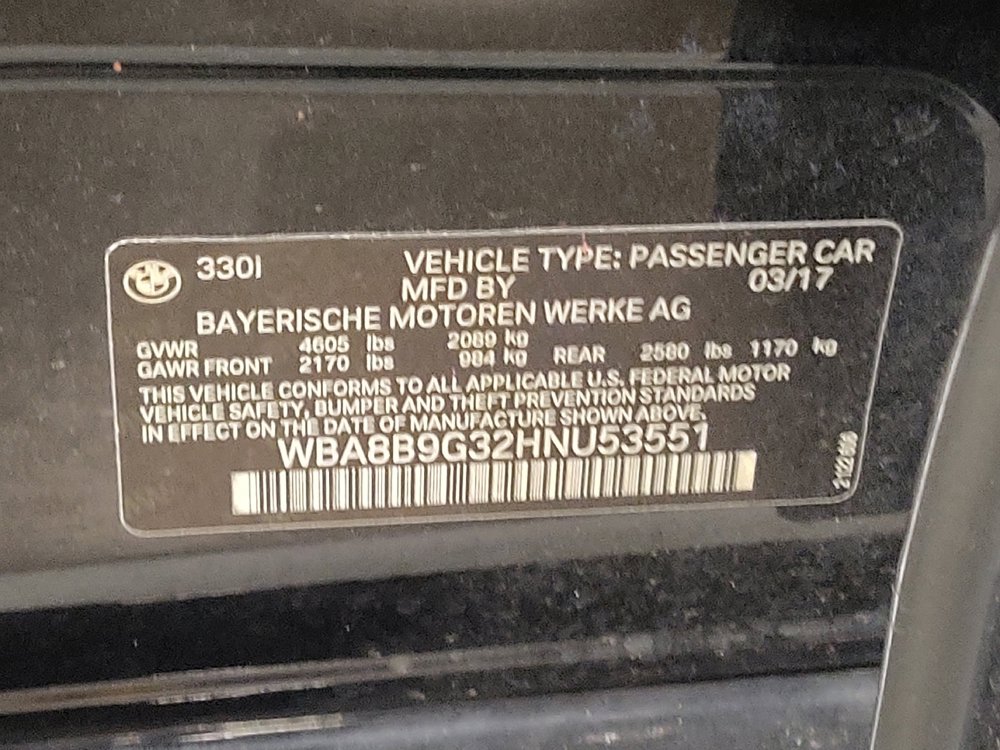 Used 2017 BMW 330i Sedan RWD image 33