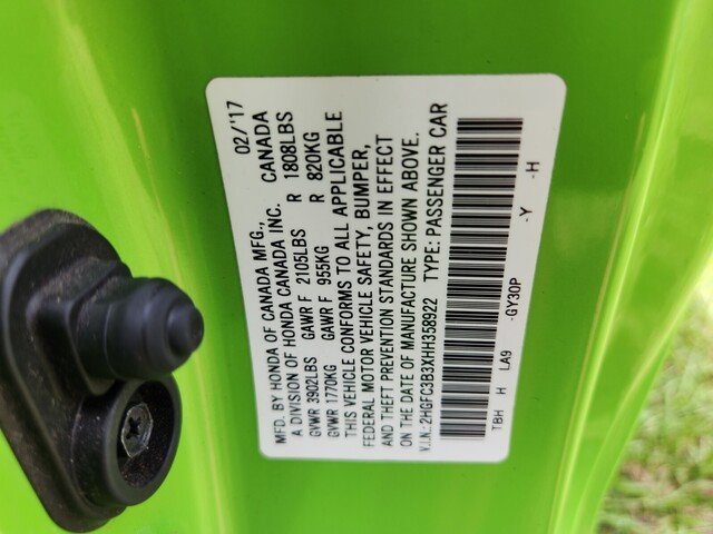 Used 2017 Honda Civic EX-T image 17