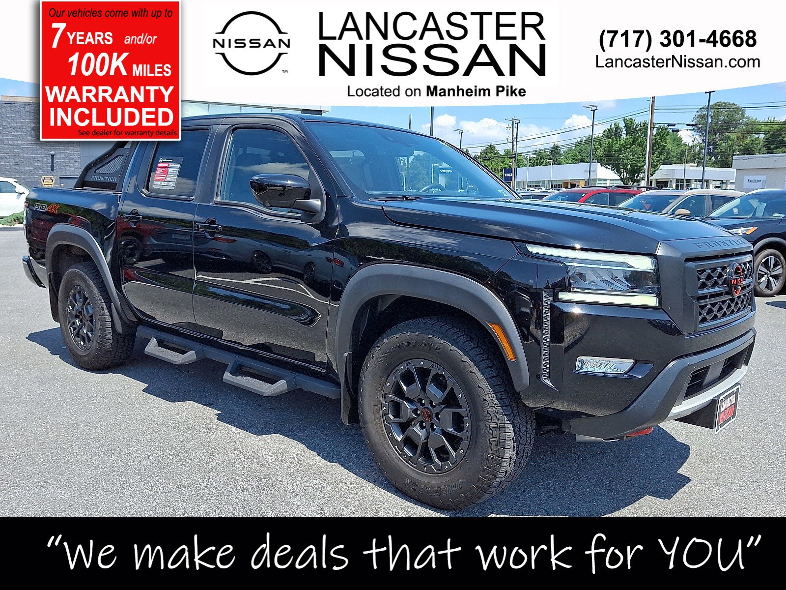 Certified 2023 Nissan Frontier PRO-4X w/ Pro-4X Premium Package