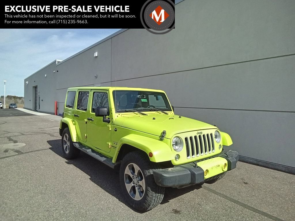 Certified 2016 Jeep Wrangler Unlimited Sahara w/ Connectivity Group