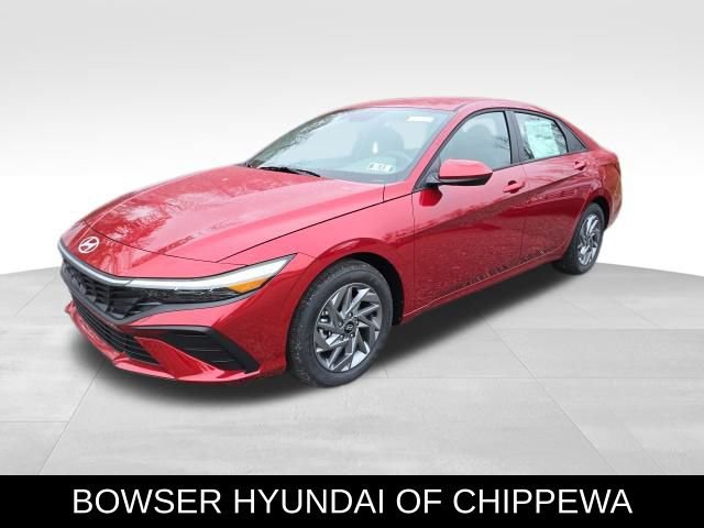 New 2026 Hyundai Elantra Blue