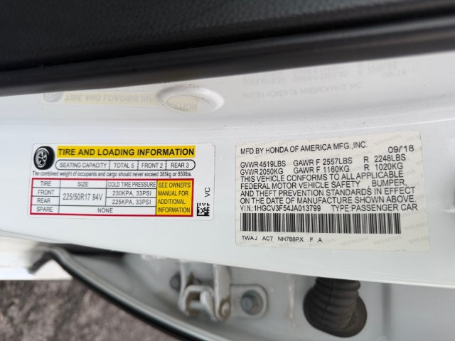 Used 2018 Honda Accord EX-L image 27