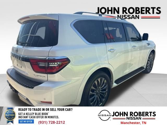 Used 2023 Nissan Armada Platinum w/ Captain's Chairs Package image 7