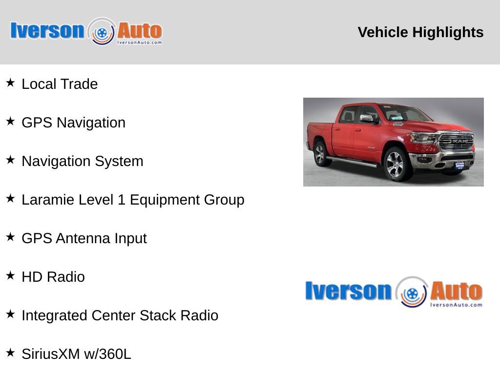 Used 2023 RAM 1500 Laramie image 2