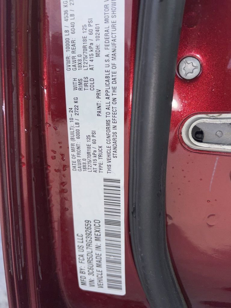 Used 2024 RAM 2500 Big Horn image 33