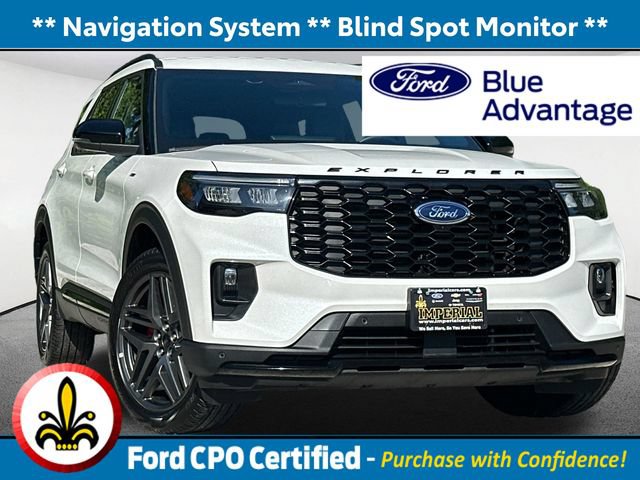 Certified 2025 Ford Explorer ST-Line w/ ST-Line Street Pack