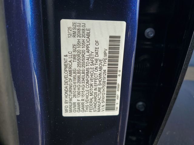 New 2025 Honda Pilot Touring image 43