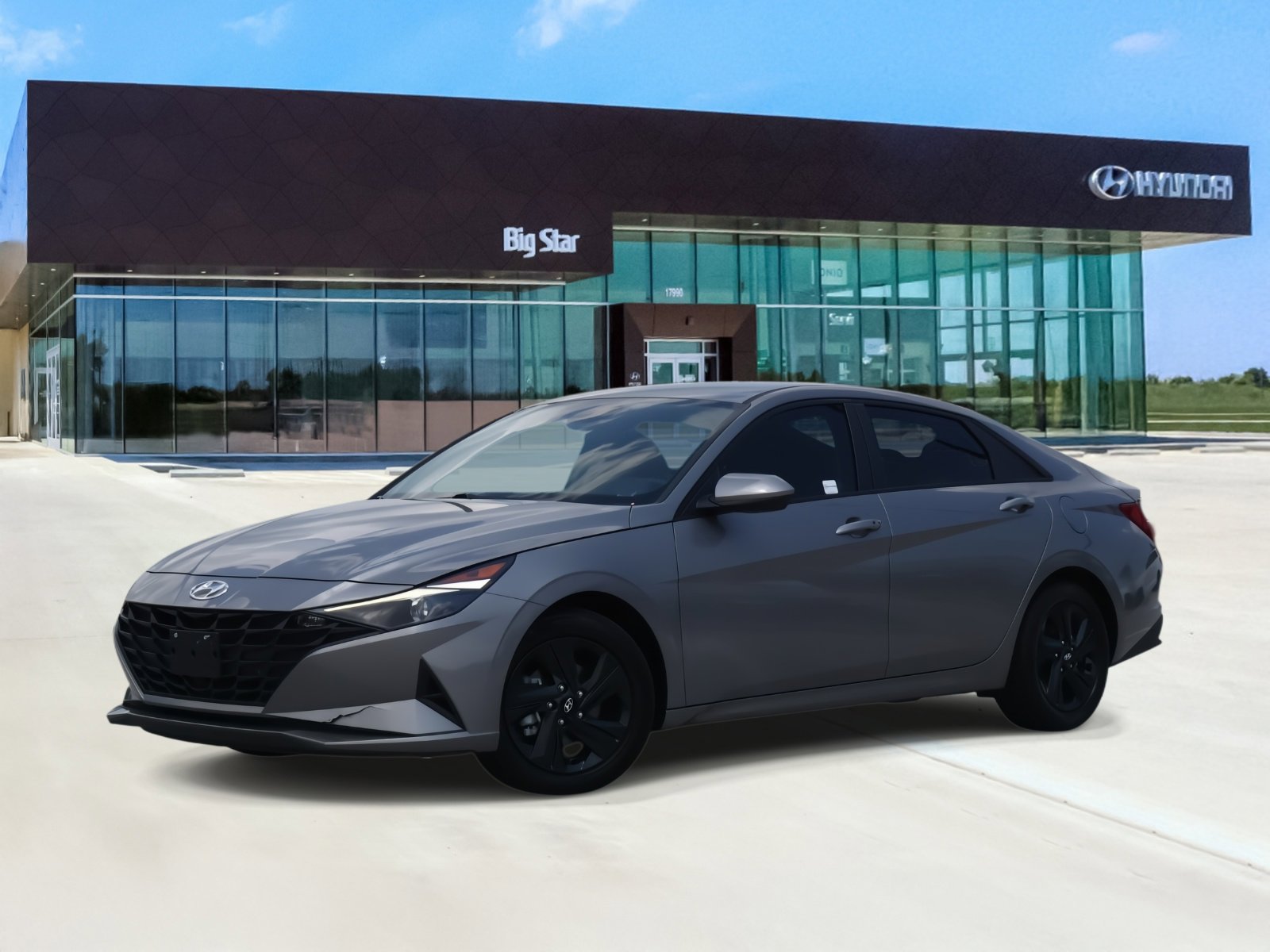 Used 2022 Hyundai Elantra Blue