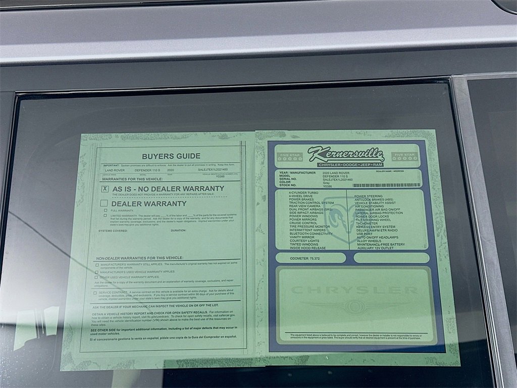 Used 2020 Land Rover Defender 110 S image 38