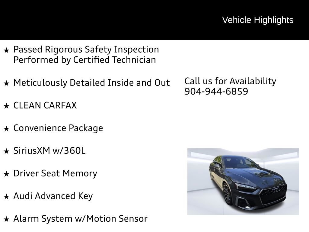 Used 2023 Audi A5 2.0T Premium w/ Convenience Package AWD/4WD image 4
