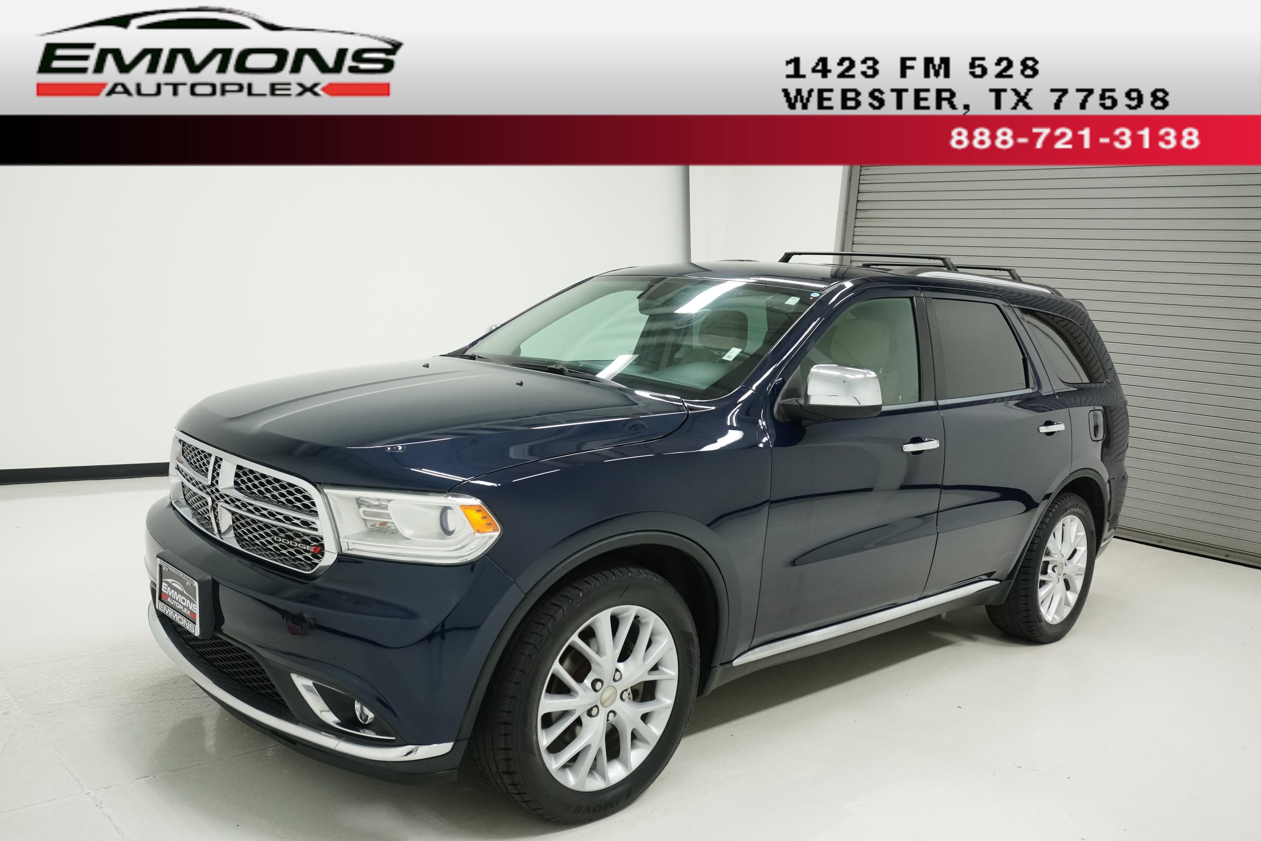 Used 2016 Dodge Durango SXT w/ Quick Order Package 23B RWD image 1