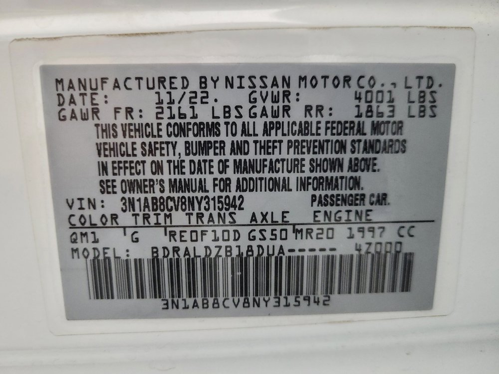 Used 2022 Nissan Sentra SV w/ Trunk Package FWD image 33