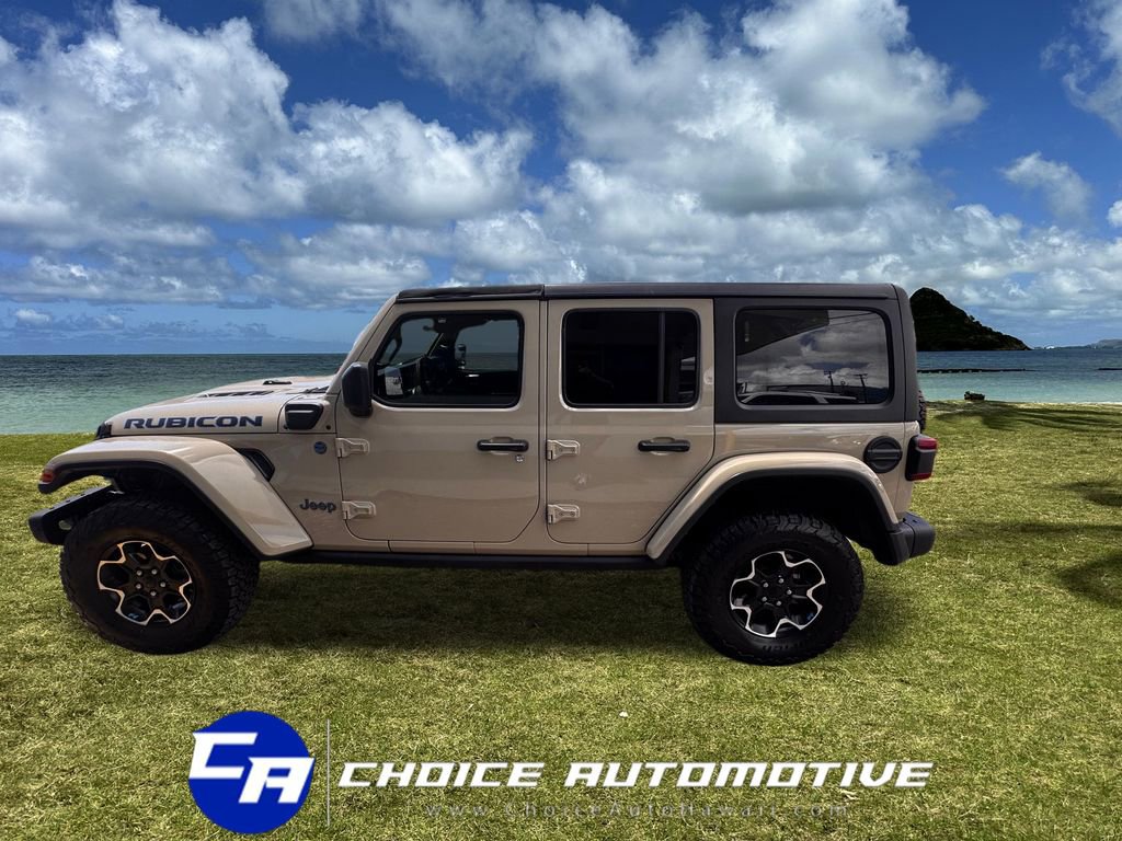 Used 2022 Jeep Wrangler Unlimited Rubicon 4xe w/ Steel Bumper Group image 3