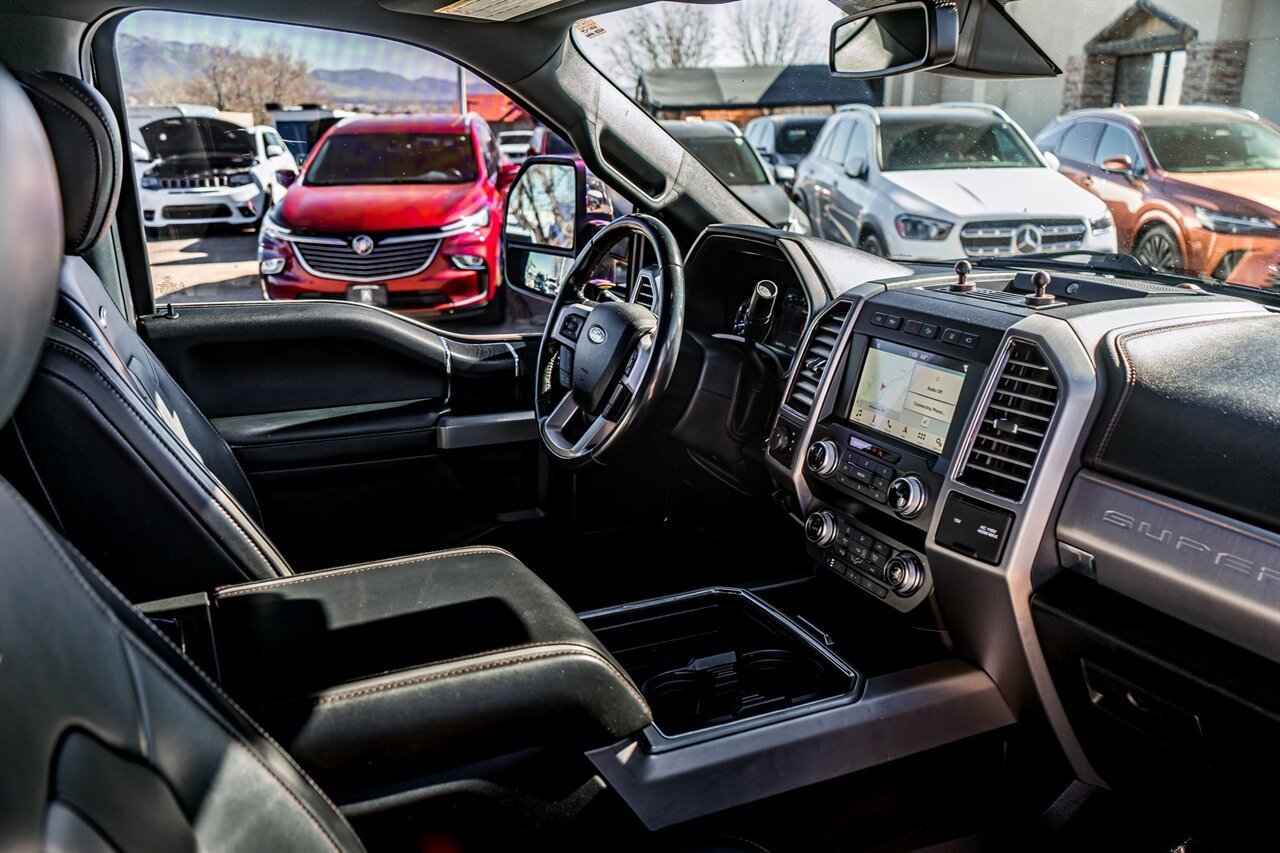 Used 2019 Ford F350 Platinum w/ Platinum Ultimate Package image 45