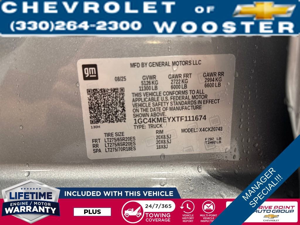 New 2026 Chevrolet Silverado 2500 Custom w/ Custom Value Package image 36