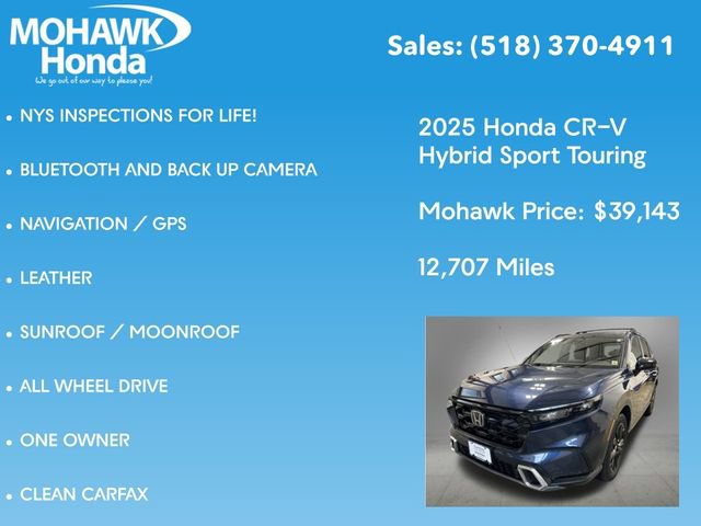 Certified 2025 Honda CR-V Sport Touring image 8
