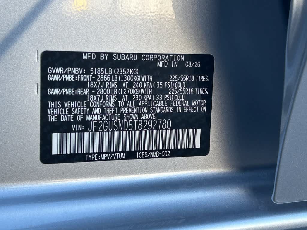 New 2026 Subaru Crosstrek 2.5i Limited AWD/4WD image 22