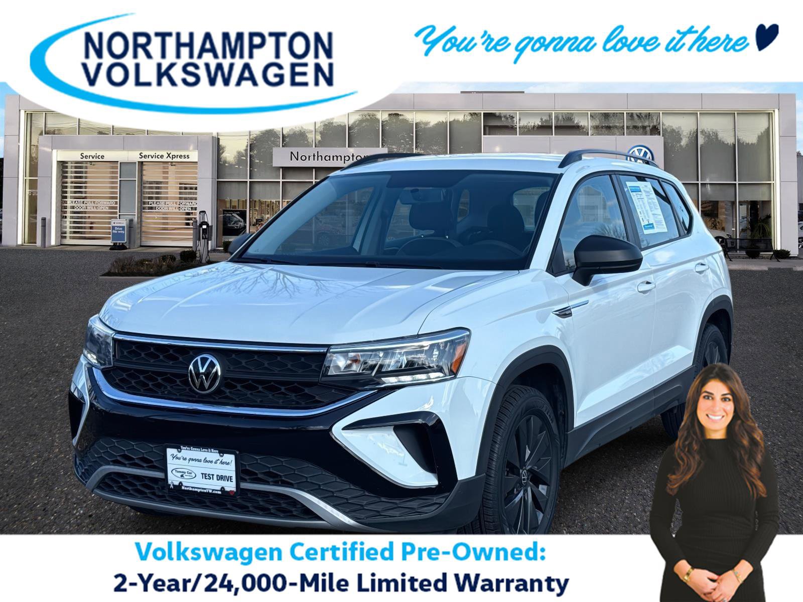 Certified 2022 Volkswagen Taos S image 1