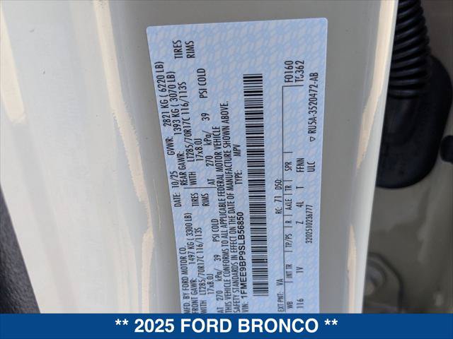 New 2025 Ford Bronco Badlands AWD/4WD image 22