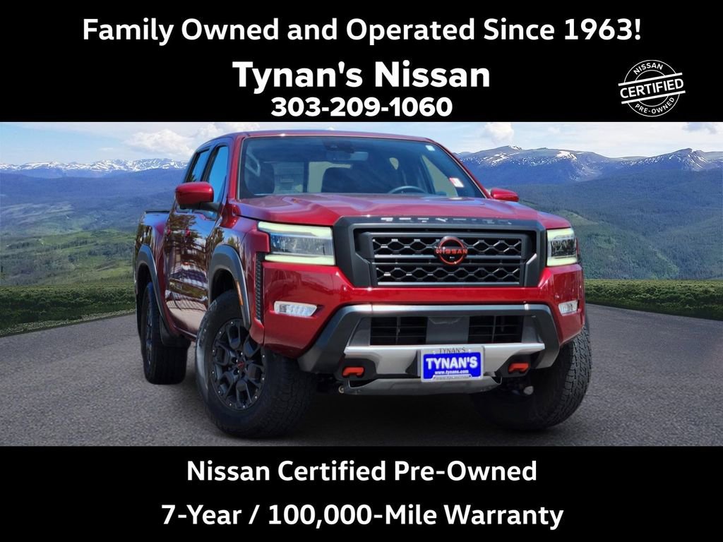 Used 2023 Nissan Frontier PRO-4X w/ Pro-4X Premium Package