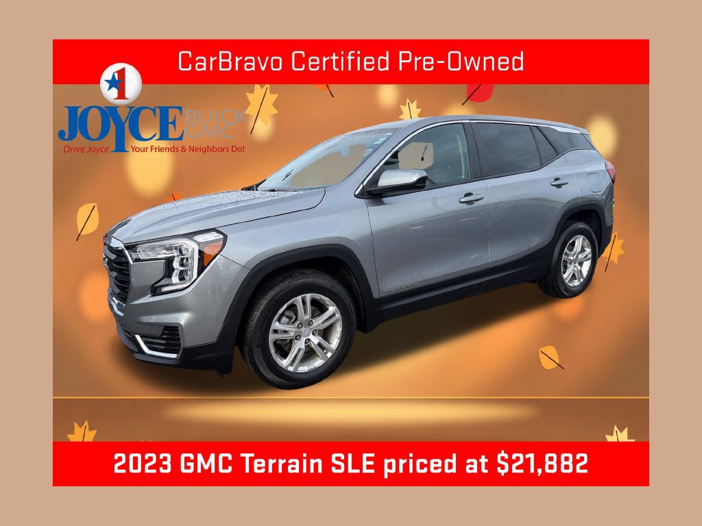 Certified 2023 GMC Terrain SLE