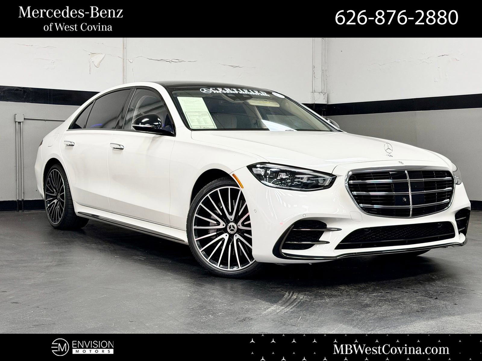 Certified 2023 Mercedes-Benz S 580 4MATIC Sedan