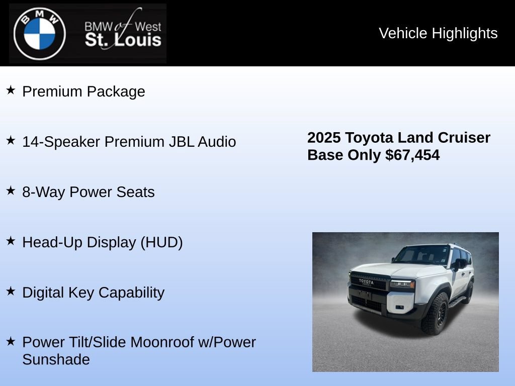 Used 2025 Toyota Land Cruiser AWD/4WD image 7