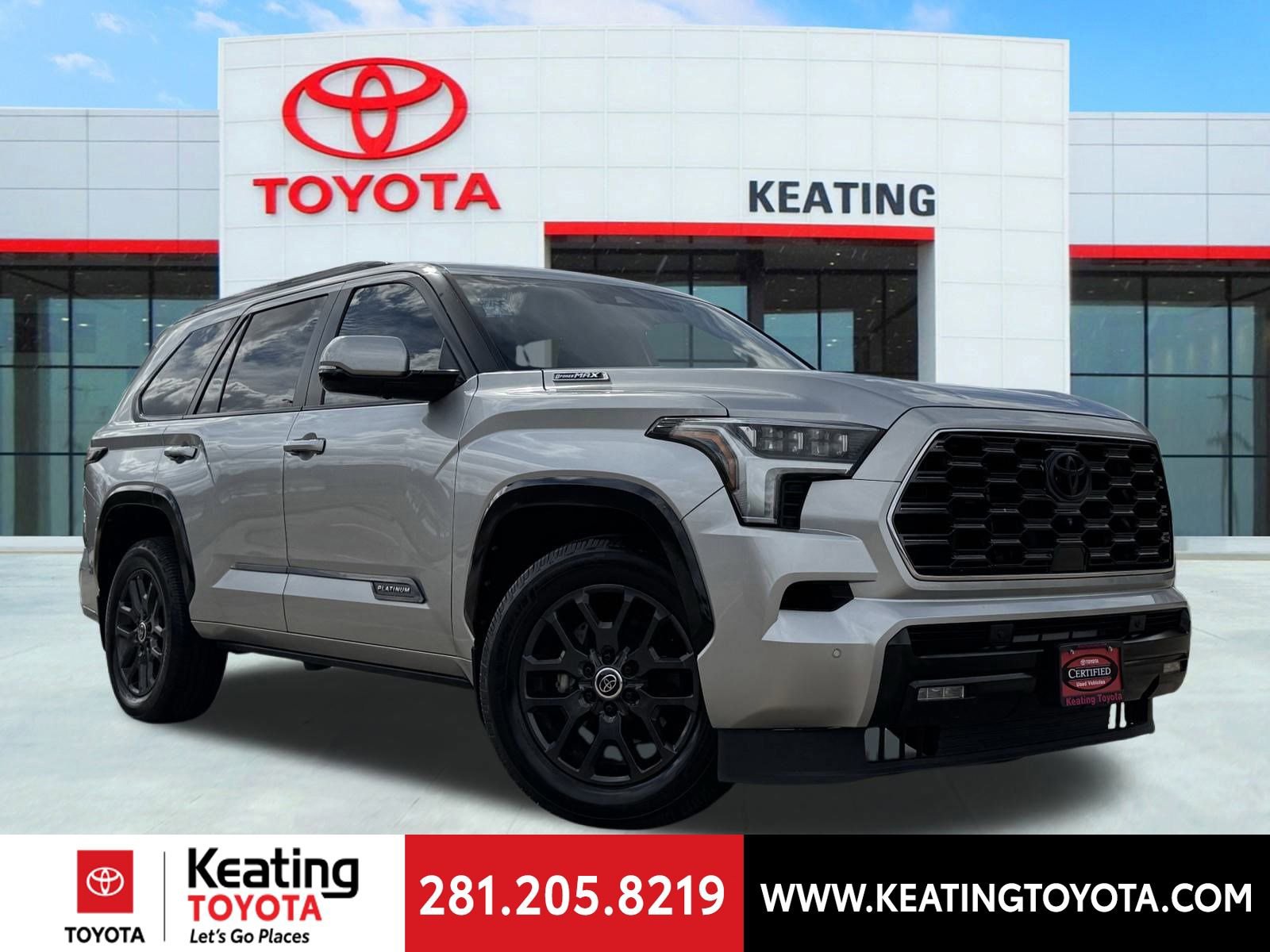 Certified 2024 Toyota Sequoia Platinum