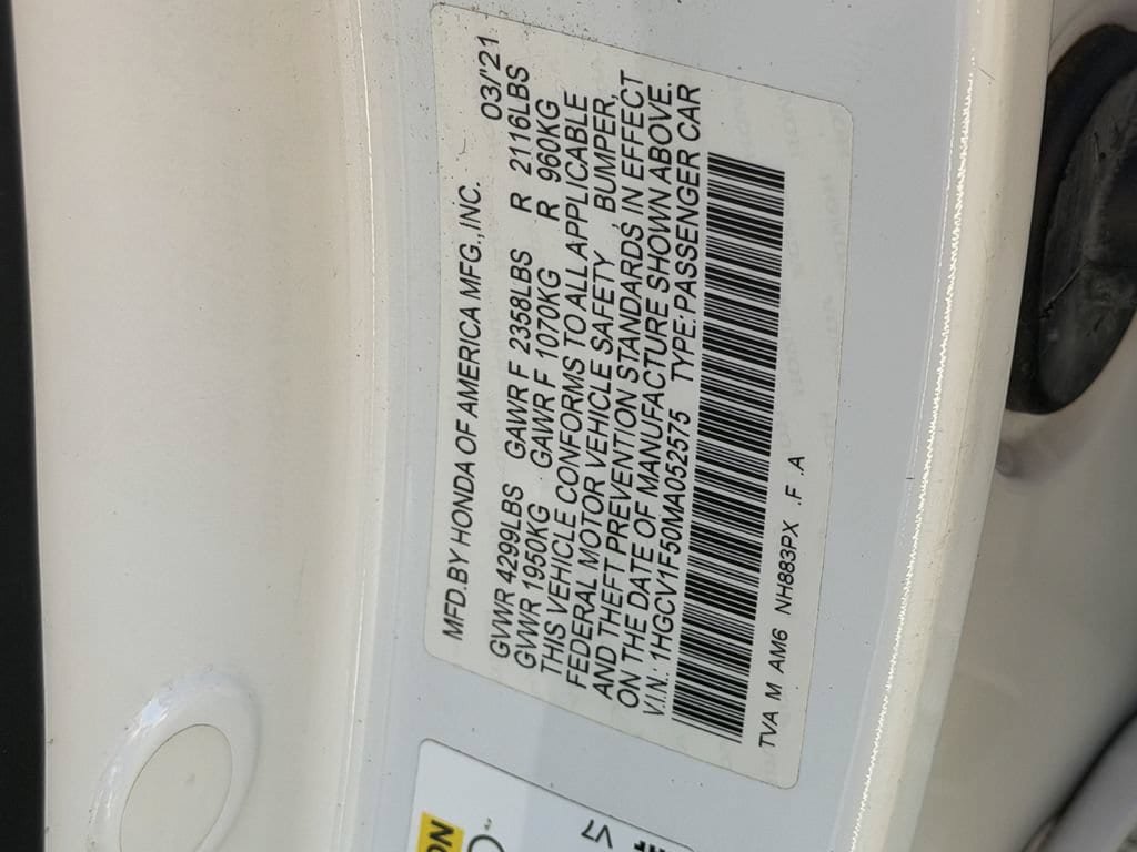 Used 2021 Honda Accord EX-L image 37