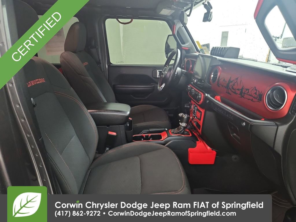 Certified 2021 Jeep Wrangler Unlimited Rubicon w/ Cold Weather Group image 25