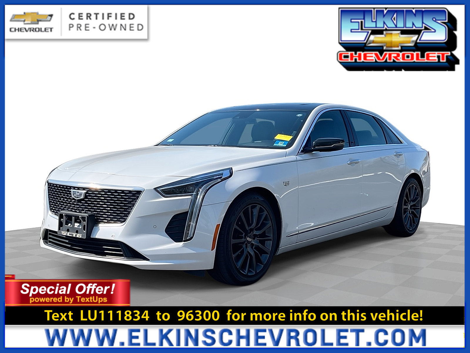 Certified 2020 Cadillac CT6 Luxury w/ LPO, Exterior Accent Package AWD/4WD image 1