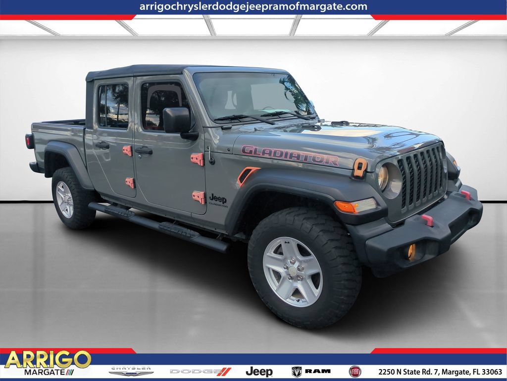 Used 2020 Jeep Gladiator Sport w/ Quick Order Package 24S AWD/4WD image 1