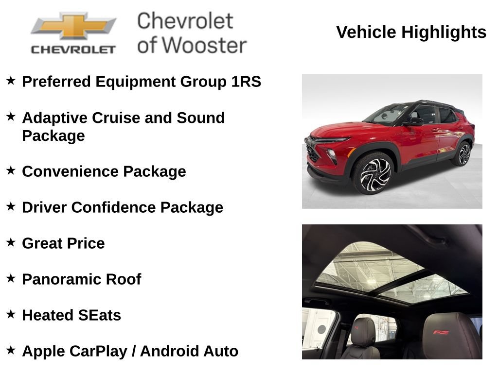 New 2026 Chevrolet TrailBlazer RS w/ Convenience Package FWD image 2