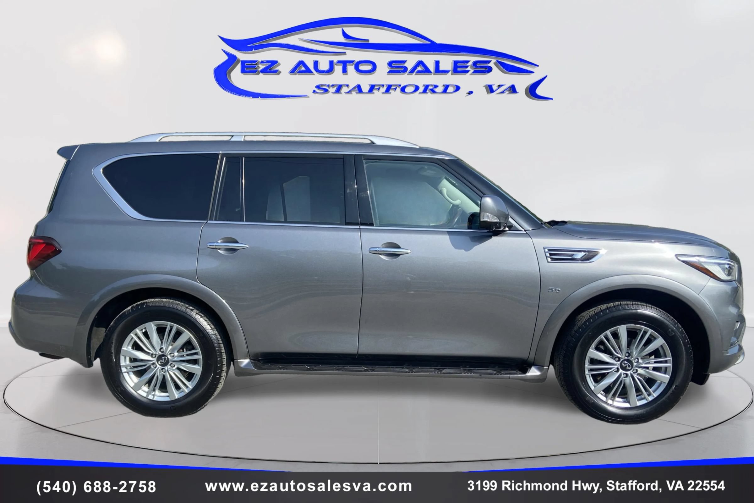 Used 2019 INFINITI QX80 Luxe w/ Proassist Package AWD/4WD image 4